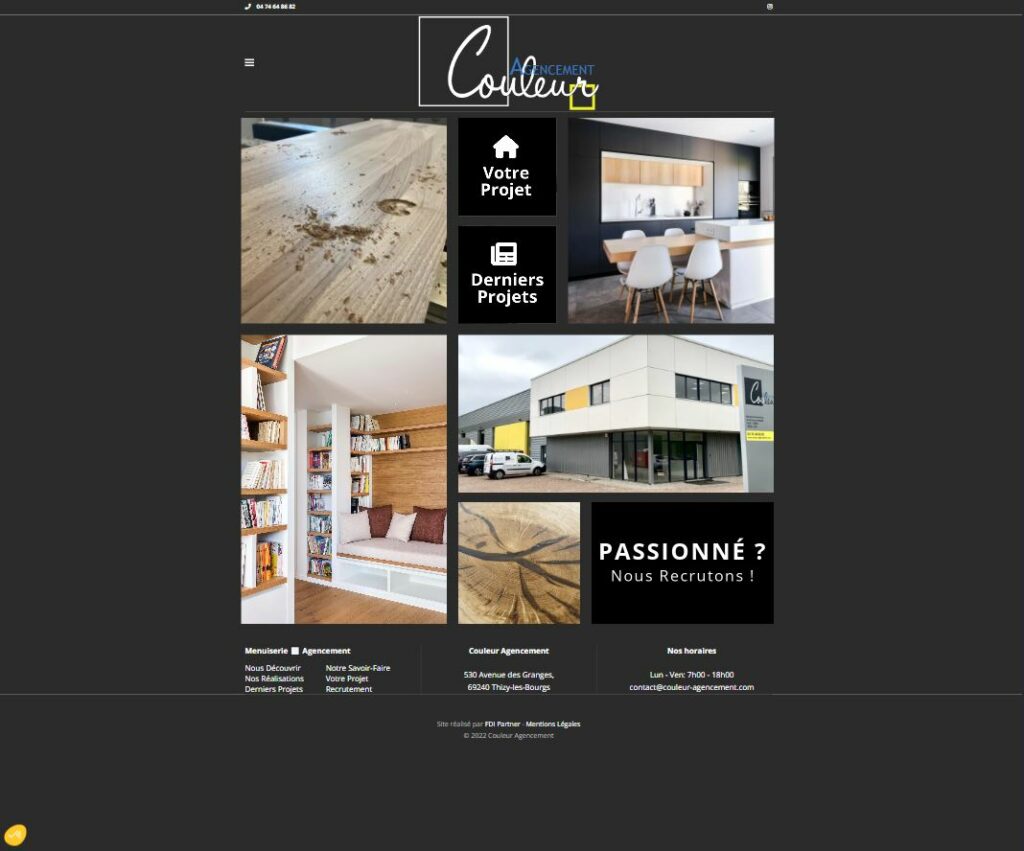 image vignette site Couleur Agencement