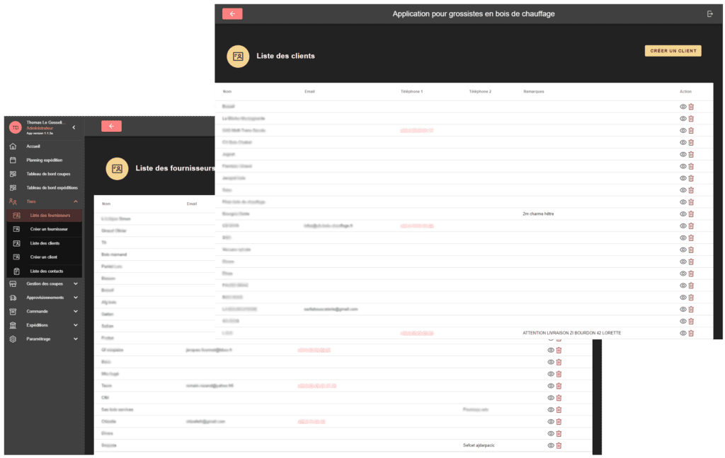visuel fournisseur + client liste grossistes en bois de chauffage