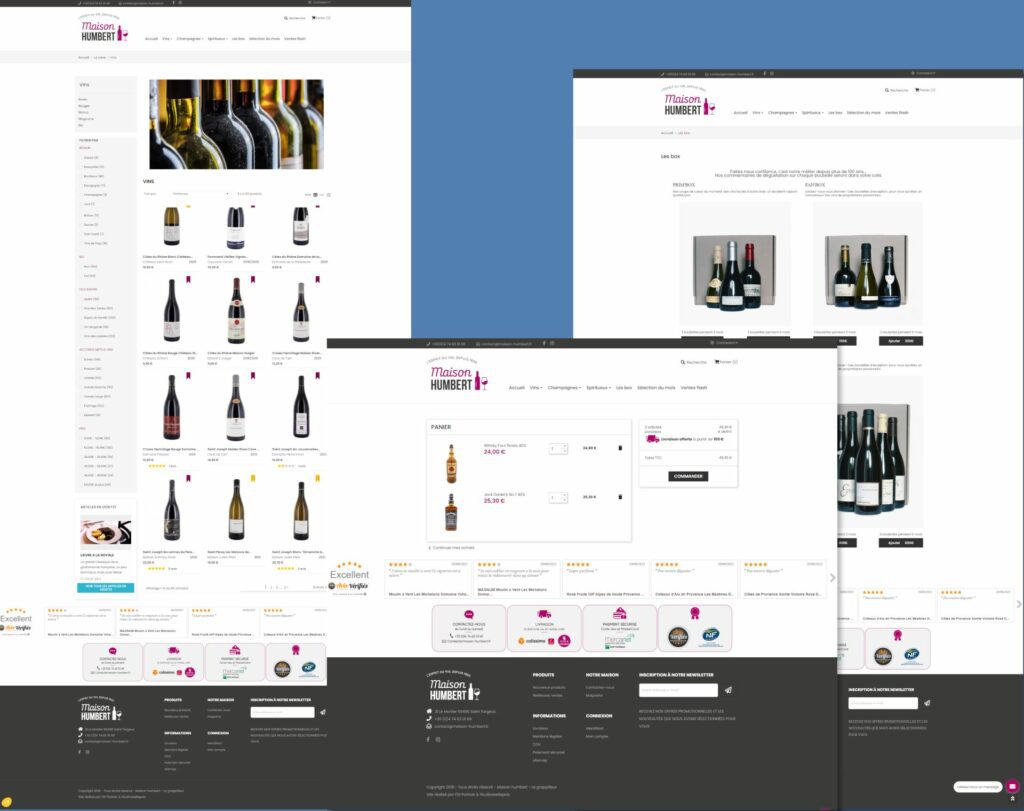 site E-commerce Maison Humbert