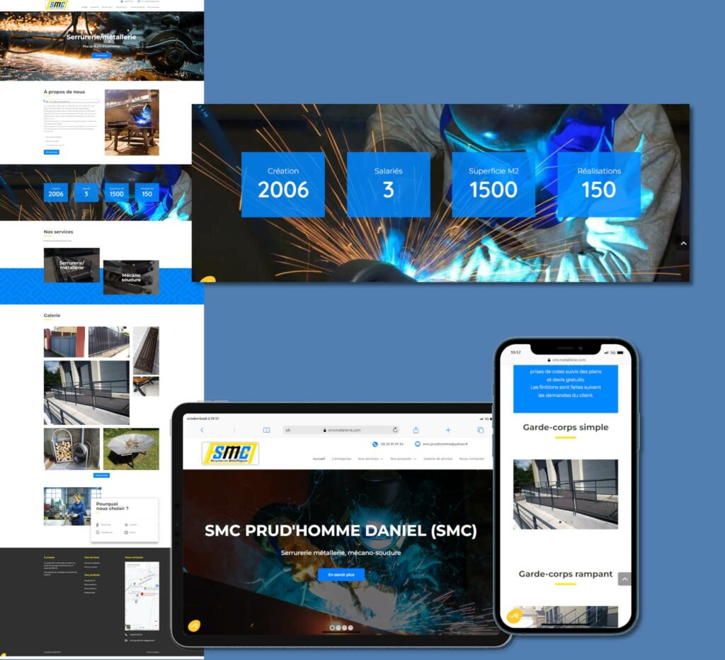 site vitrine SMC
