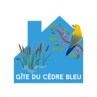 logo gite du cèdre bleu